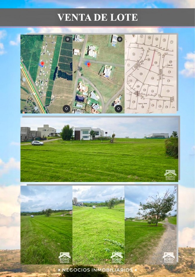 Oportunidad, venta terreno de 870 m2 en Barrio Portal del Sol, Los Nogales