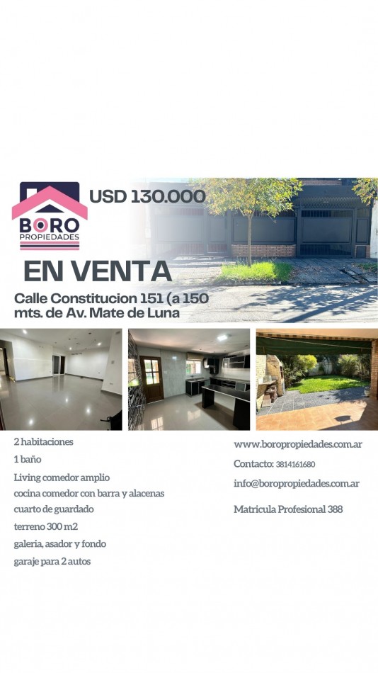 En venta casa cxompletamente remodelada en calle constitucion 151